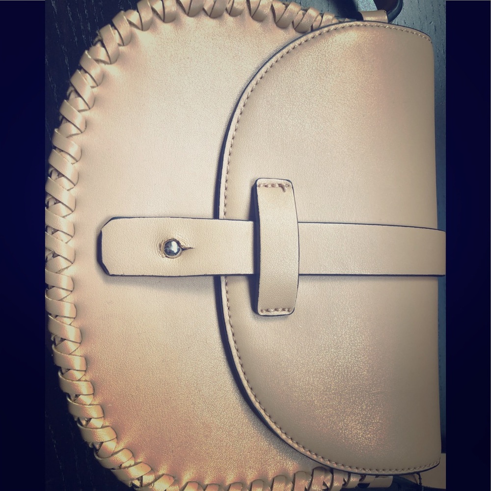 Beige crossbody